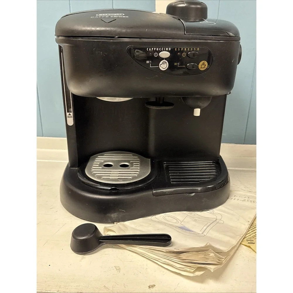 Vtg DeLonghi Caffe CARMEN Pump-Driven Espresso Cappuccino‎ Maker